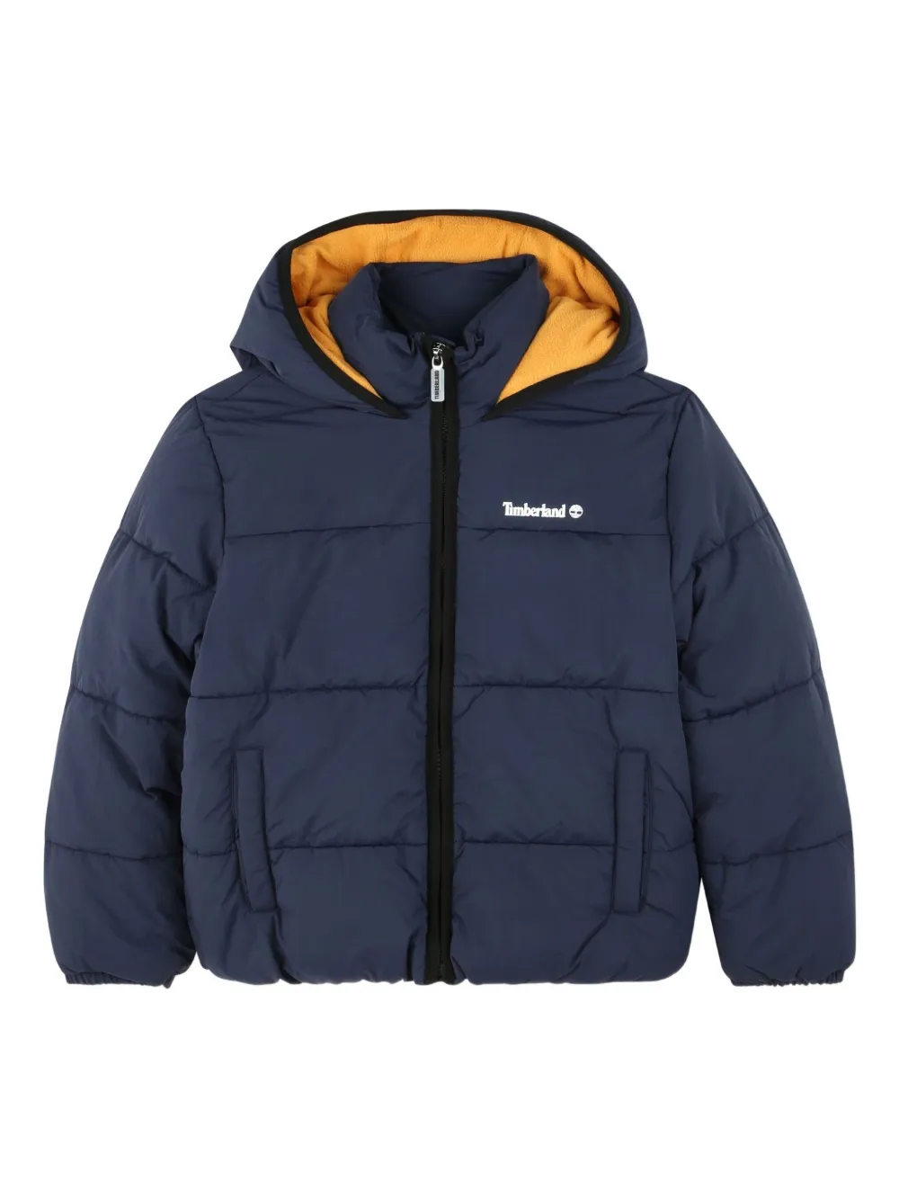 Timberland Kids quilted hooded puffer jacket | azul | Image 1