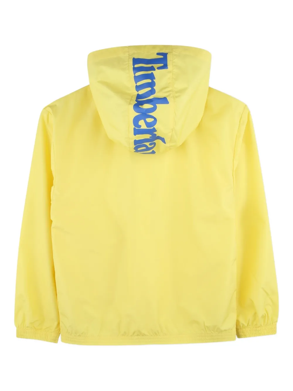 Timberland Kids Windjack met capuchon en logodetail Geel