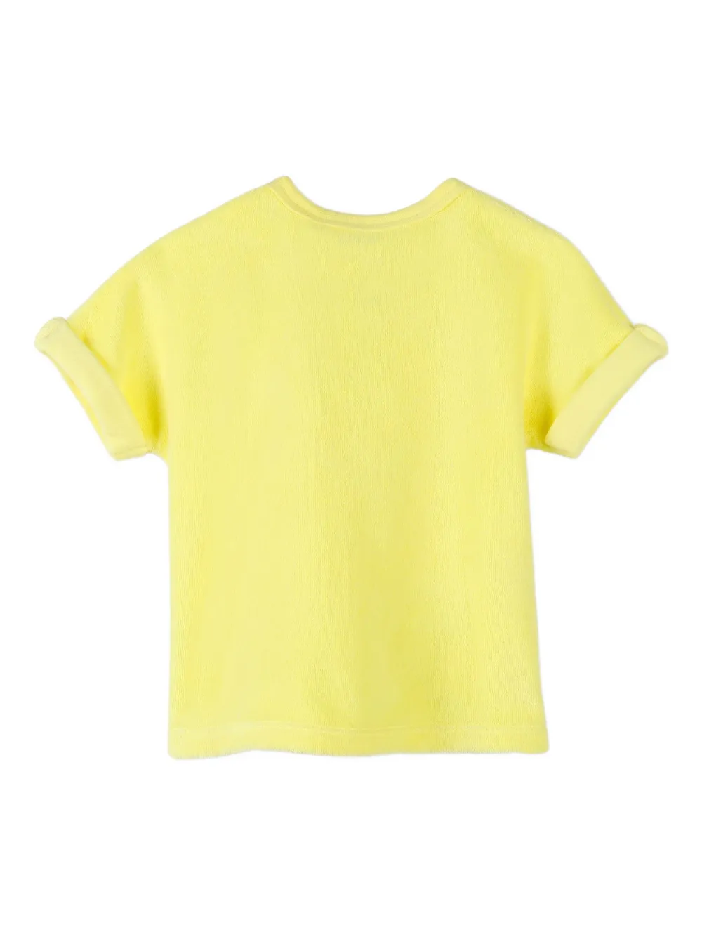 Timberland Kids Shortset met patchdetail Geel