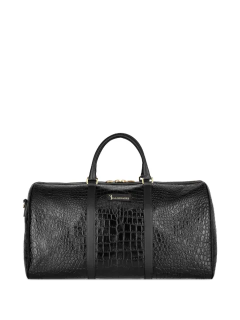 Billionaire maleta con efecto de piel de cocodrilo