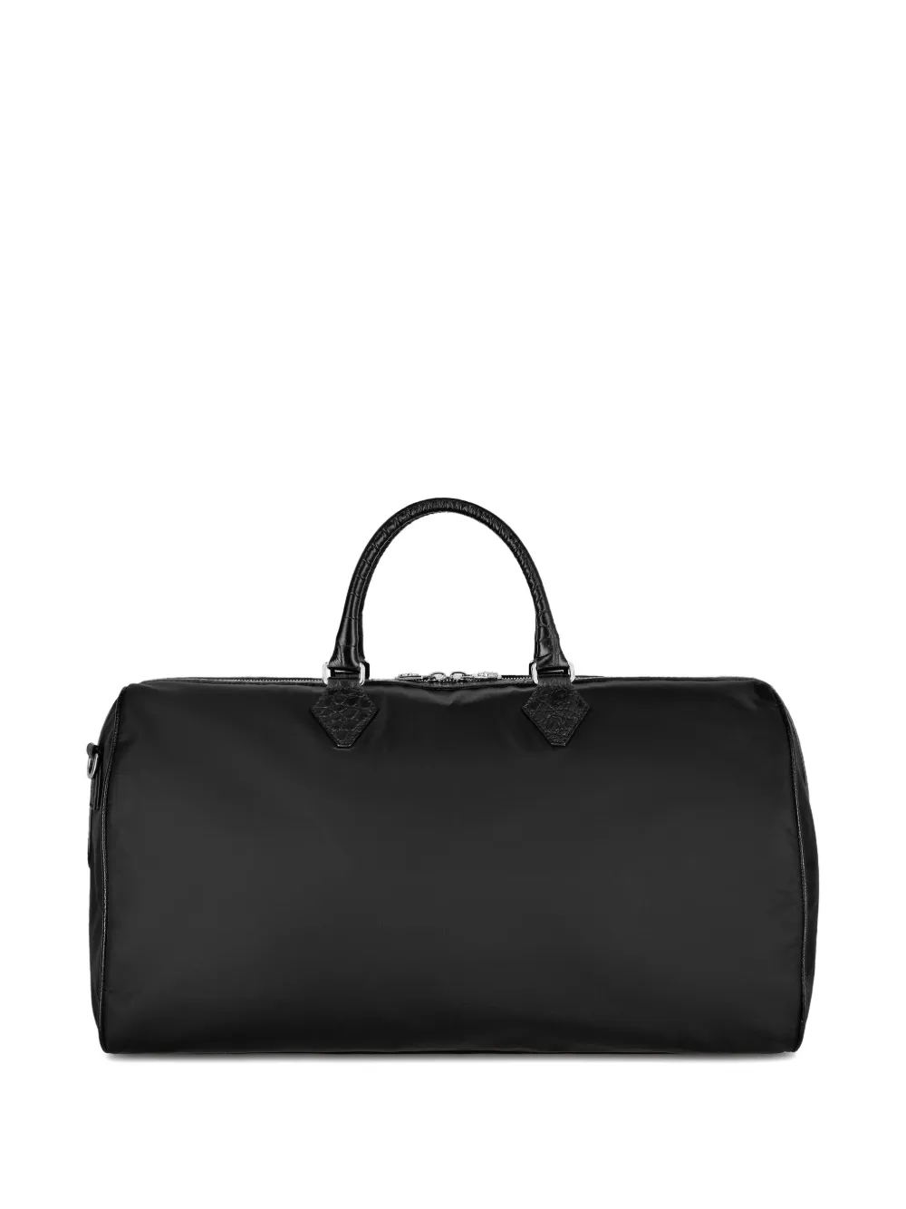Billionaire crocodile-embossed nylon travel bag | Image 2