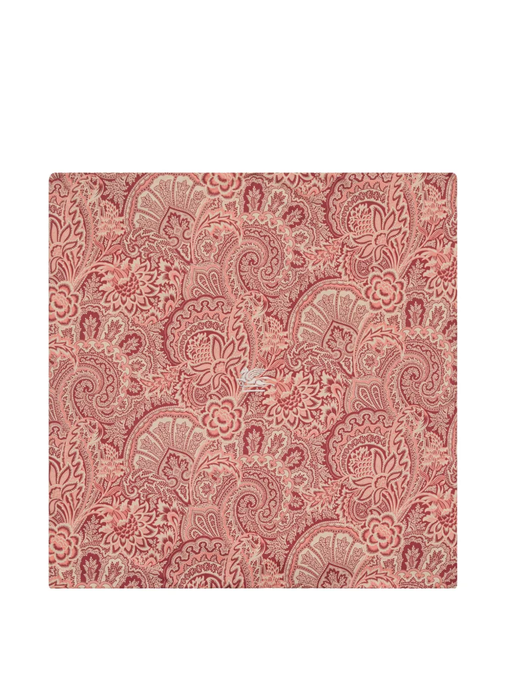 ETRO KIDS Katoenen deken met paisley-print Rood