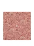 ETRO KIDS paisley print cotton blanket - Red