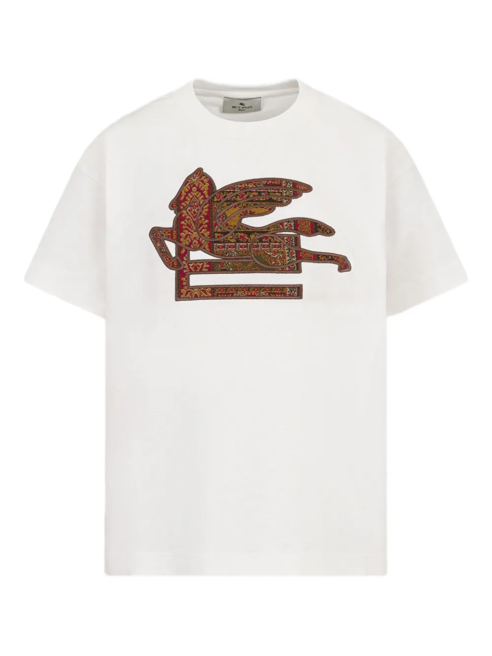 ETRO KIDS T-shirt met Pegasus-print Wit