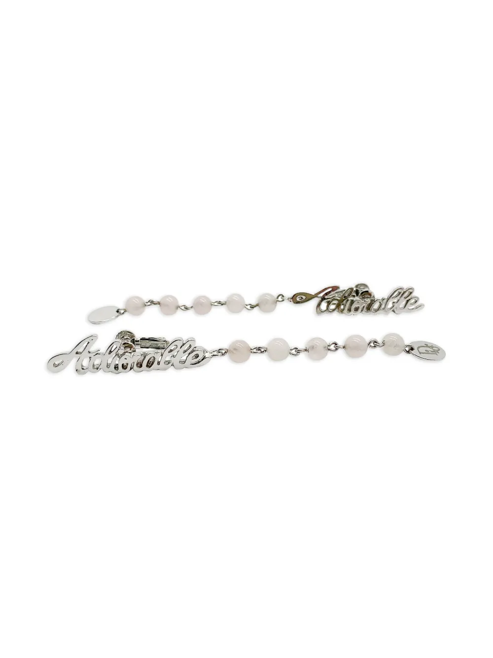 Christian Dior Pre-Owned 2000s Adiorable pearl drop earrings | Image 2