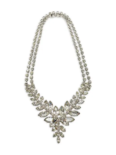 Jennifer Gibson Jewellery collar con cristales 1950