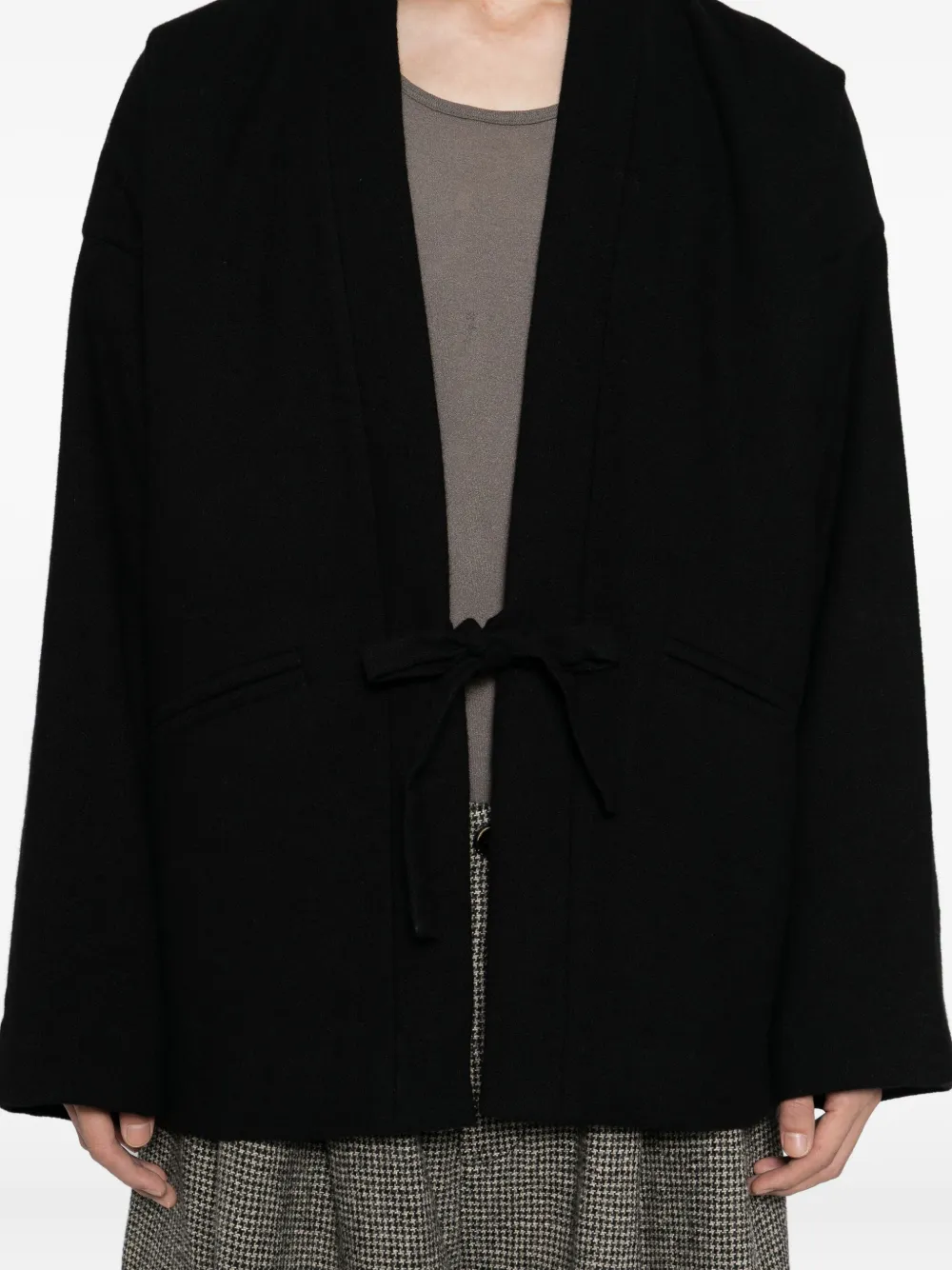 Uma Wang Donsjack Zwart