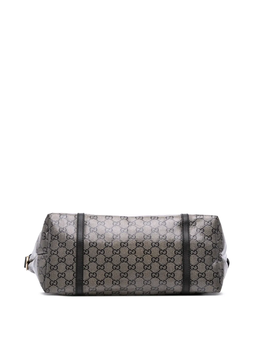 Pre-owned Gucci 2000-2015 Medium Gg Crystal Joy Tote Bag In Brown