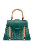 Goyard Pre-Owned 2017 Goyardine Saigon Structured PM satchel - Green