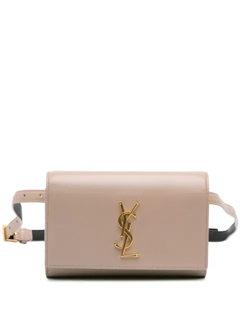Saint Laurent Pre-Owned 2018 Smooth Calfskin Monogram Kate belt bag
