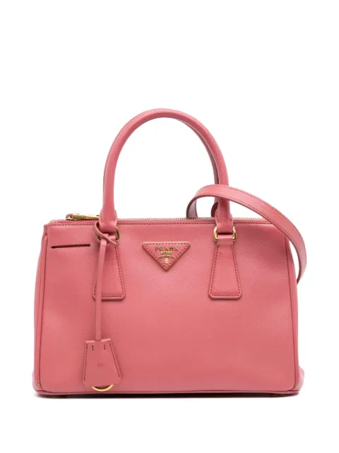 Prada Pre-Owned 2013-2025 Small Saffiano Lux Galleria Double Zip satchel