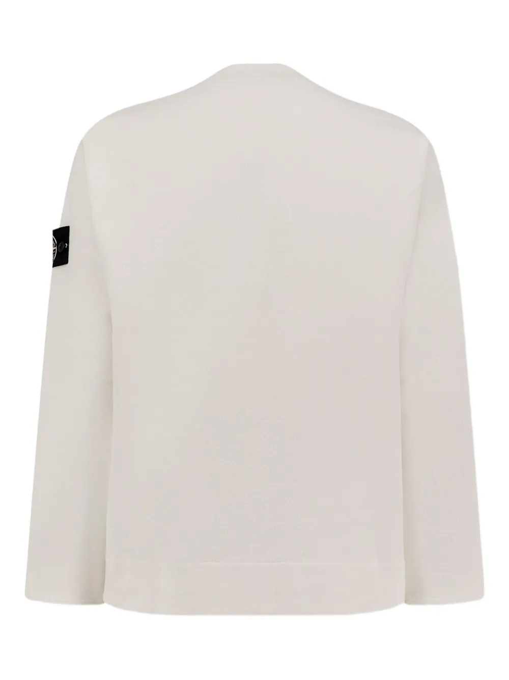 Stone Island Trui met opgestikte zak - Wit