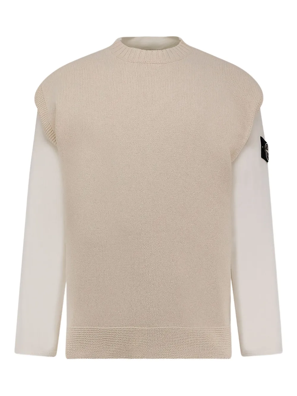 Stone Island Trui met opgestikte zak Wit
