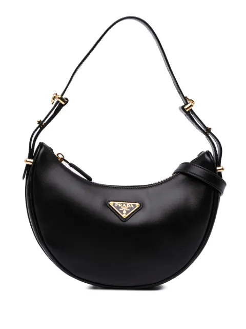 Prada Pre-Owned 2013-2025 Small Soft Calf Arque satchel