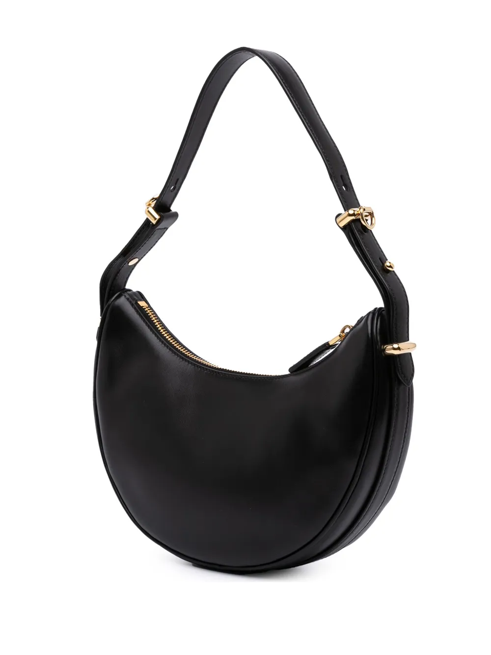 Pre-owned Prada 2013-2025 Small Soft Calf Arque Satchel In Black