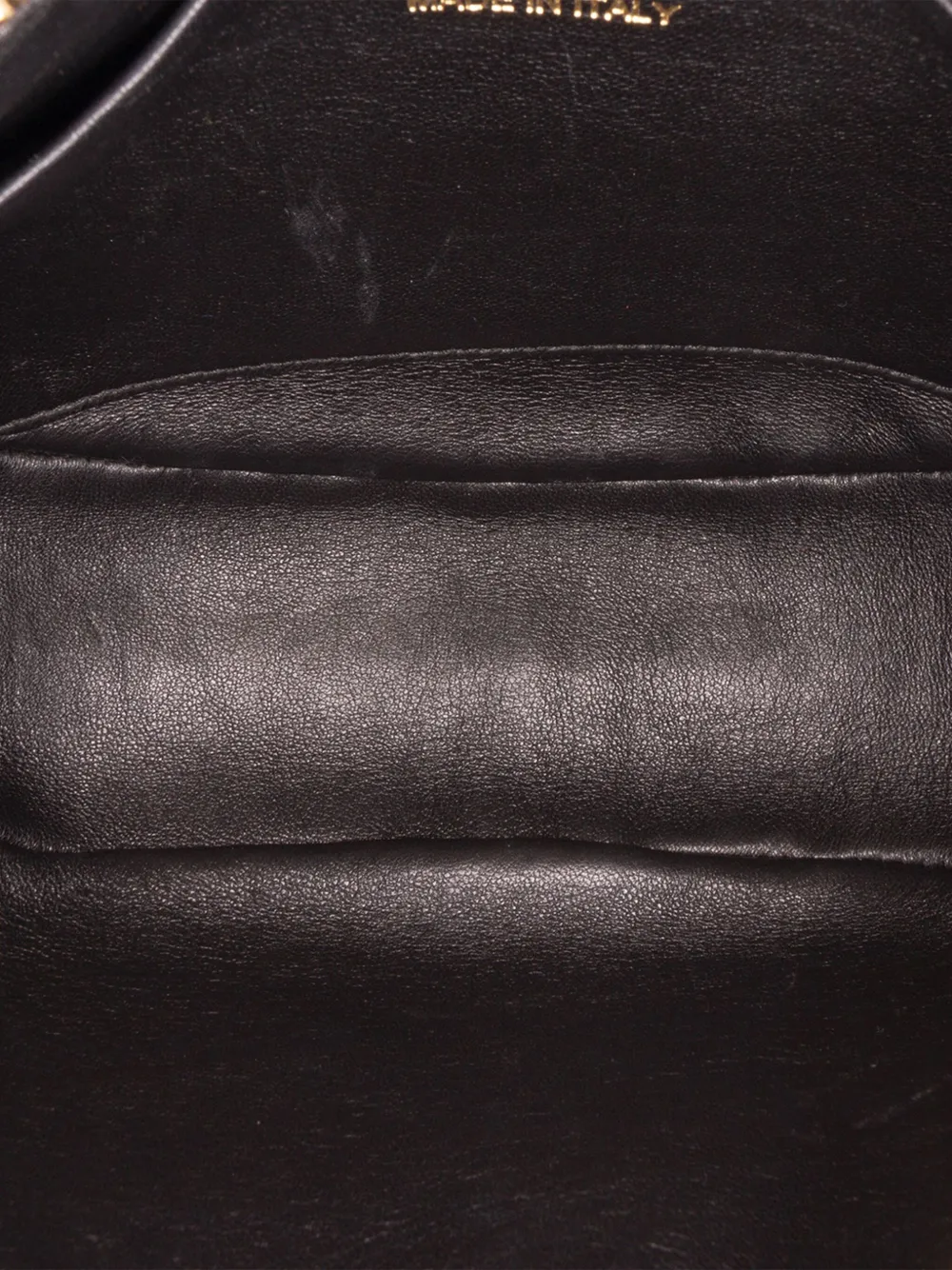 Pre-owned Prada 2013-2025 Small Soft Calf Arque Satchel In Black