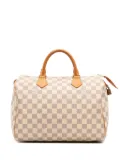 Louis Vuitton Pre-Owned 2012 Damier Azur Speedy 30 boston bag - White