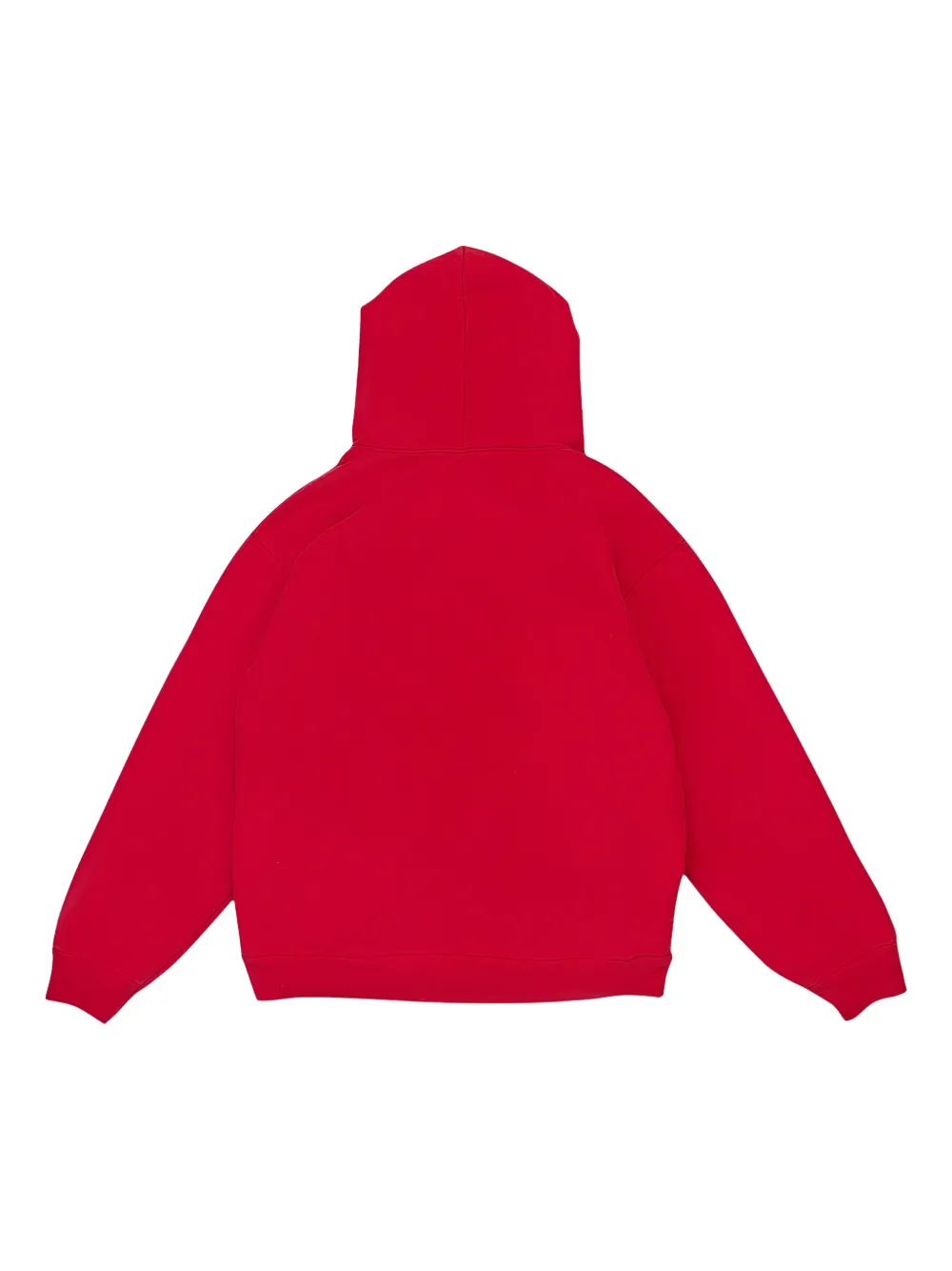 SP5DER Hoodie met spinnenwebprint Rood