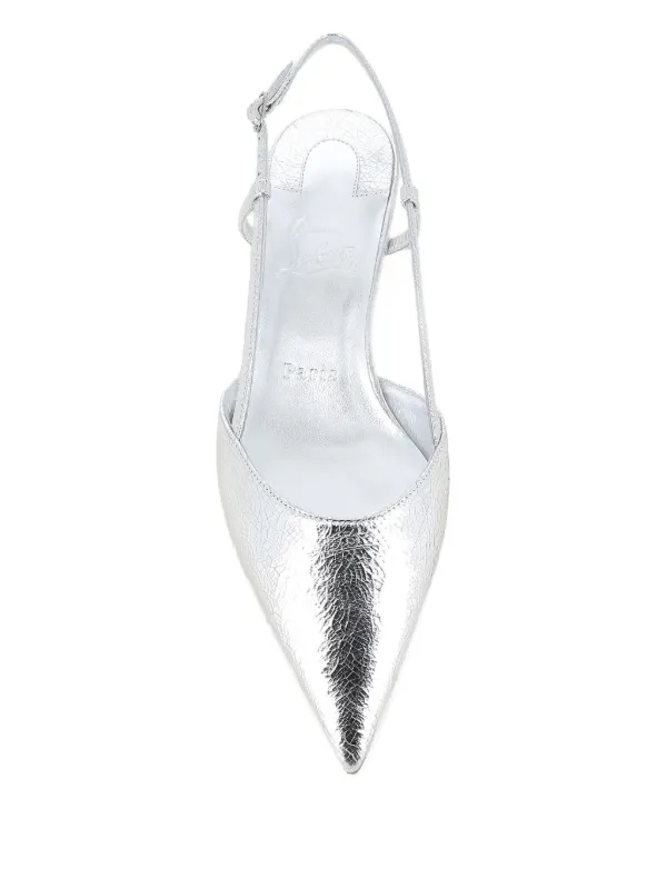 Christian Louboutin Miss Z Slingina Slingback pointed-toe Pumps