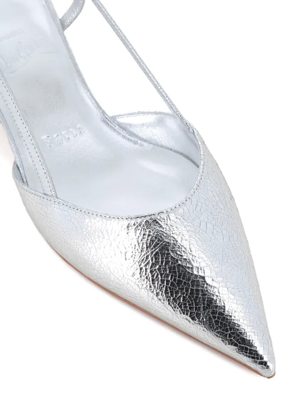 Christian Louboutin Miss Z Slingina Slingback pointed-toe Pumps