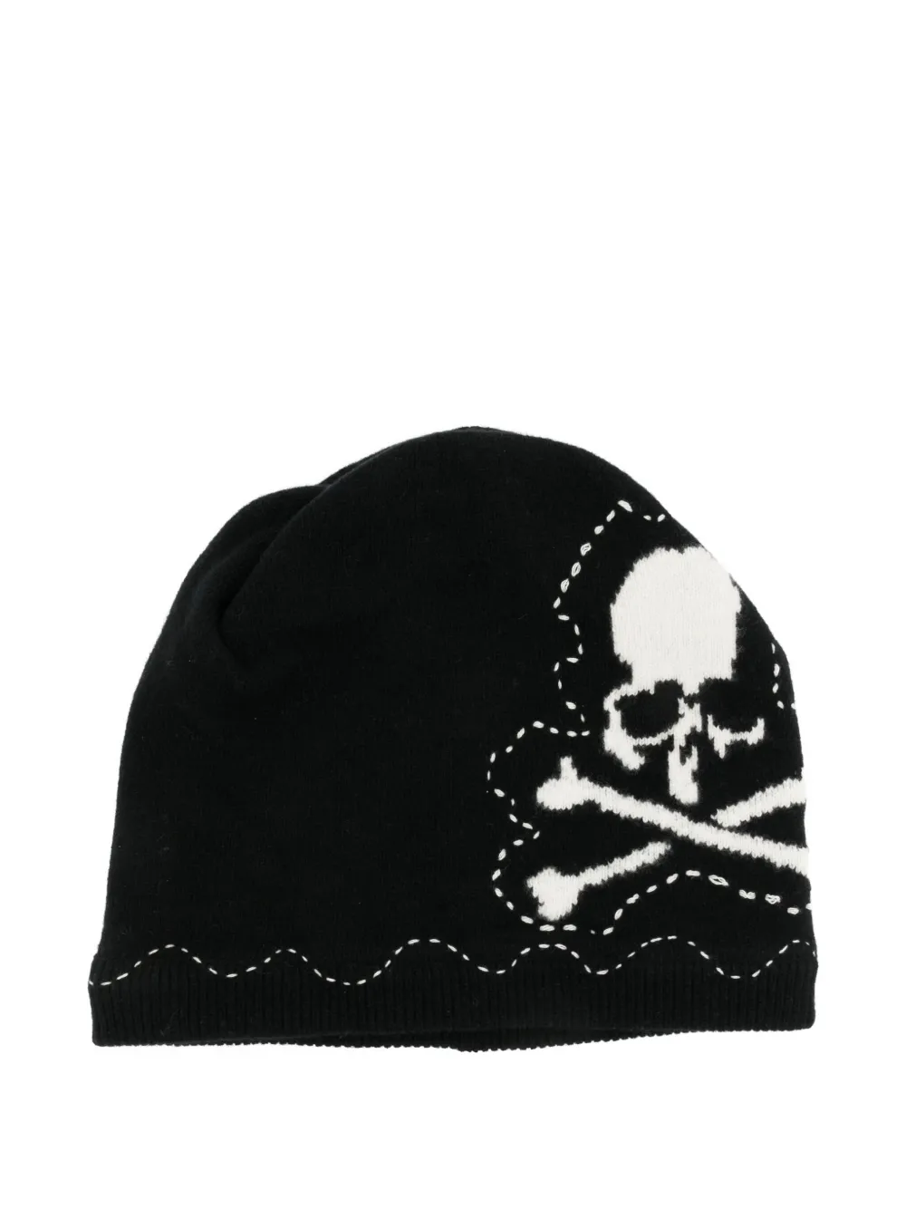 Mastermind Japan skull-embellished beanie | Black | Image 1