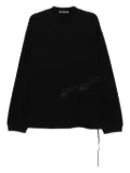 Mastermind Japan logo-embroidered T-shirt - Black