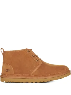 UGG Men\'s Tan Suede Lace-Up Moc Toe Boots Mens UGG® Neumel Hi Boot - Chestnut | Journeys main image 4