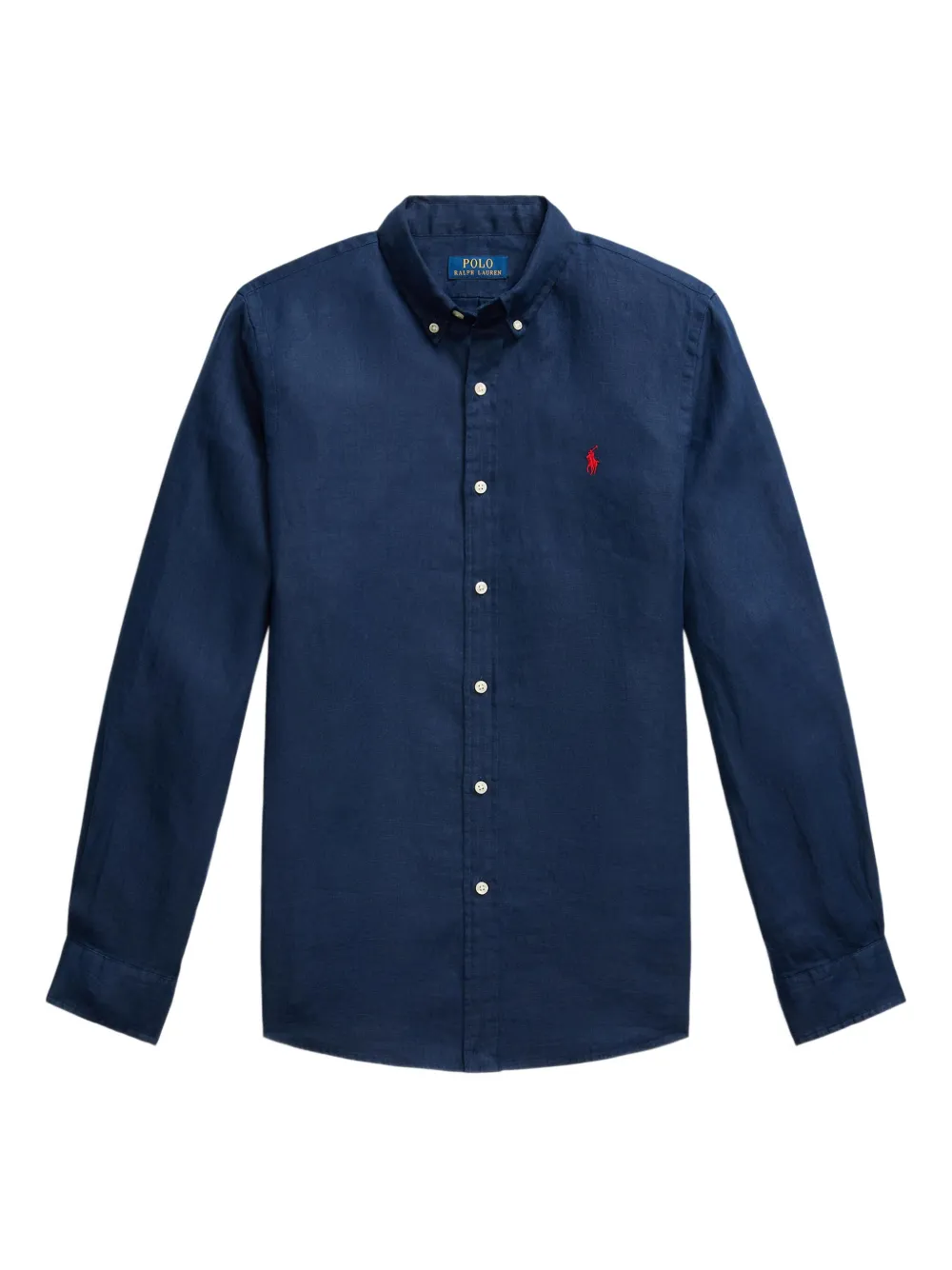Polo Ralph Lauren Linnen overhemd Blauw