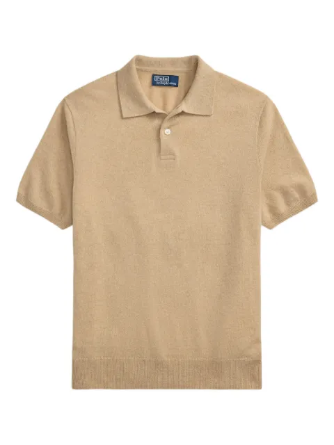 Polo Ralph Lauren short-sleeve cashmere polo shirt
