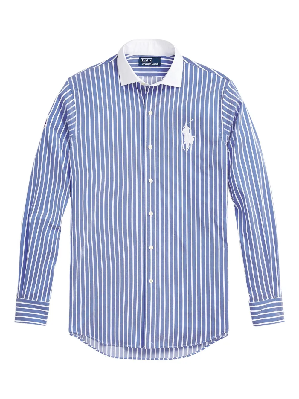 Polo Ralph Lauren striped embroidered shirt | Blue | Image 1