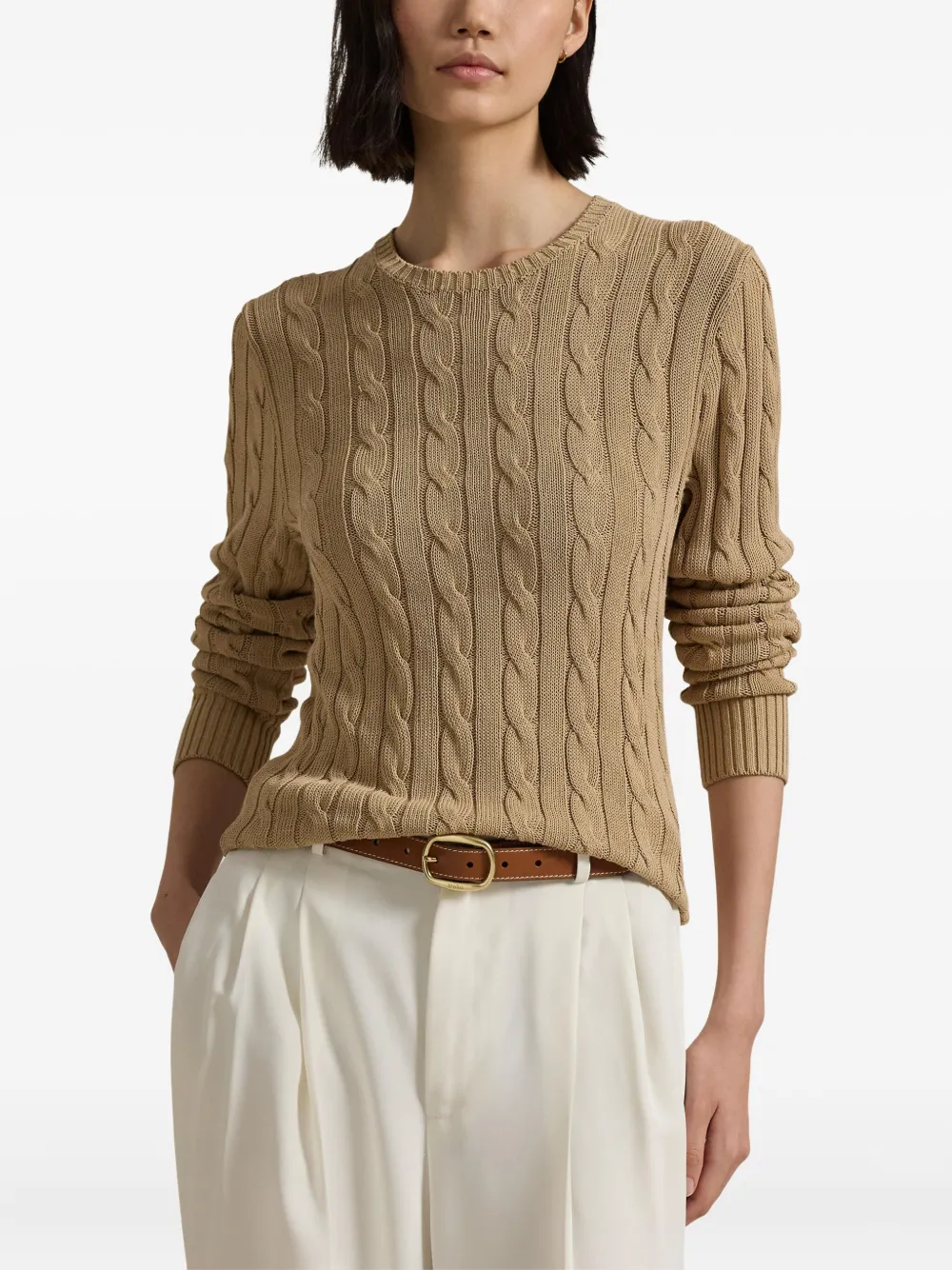 Polo Ralph Lauren Kabelgebreide trui Beige