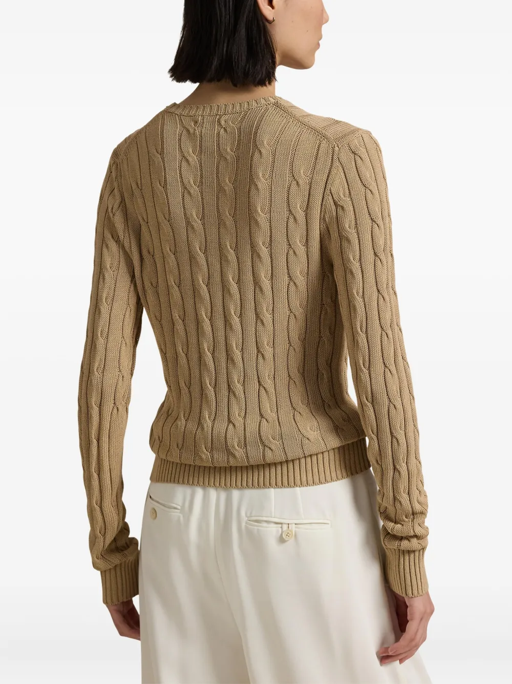 Polo Ralph Lauren Kabelgebreide trui Beige