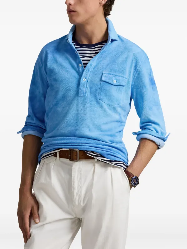 Polo Shirt Lauren Ralph Lauren Tie Polo Ralph Lauren Long-sleeve