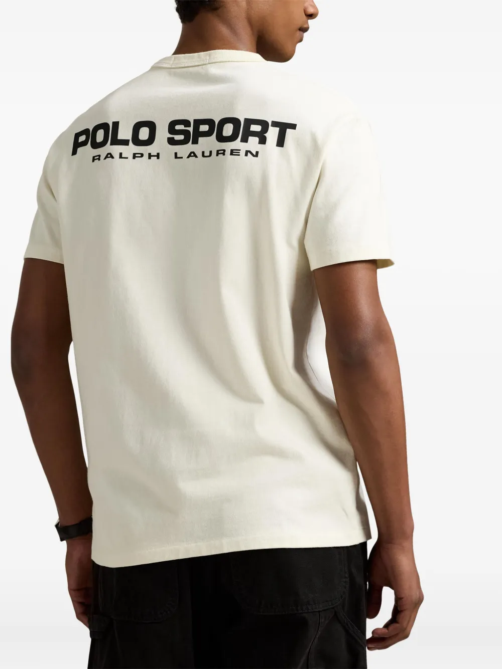 Polo Ralph Lauren logo cotton T-shirt Wit