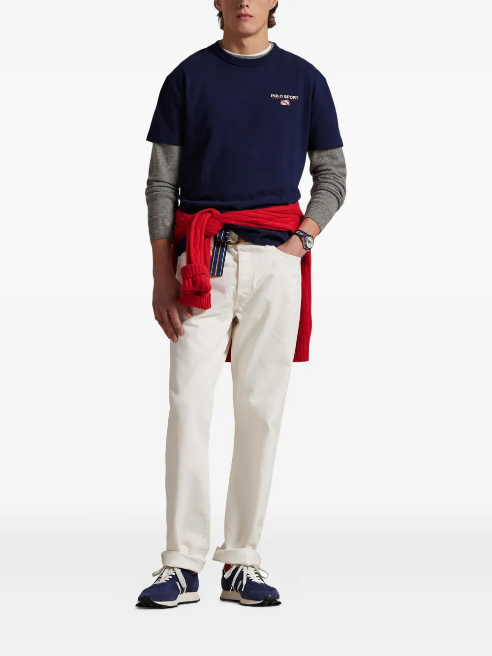Polo Ralph Lauren T-shirt met logo - Blauw