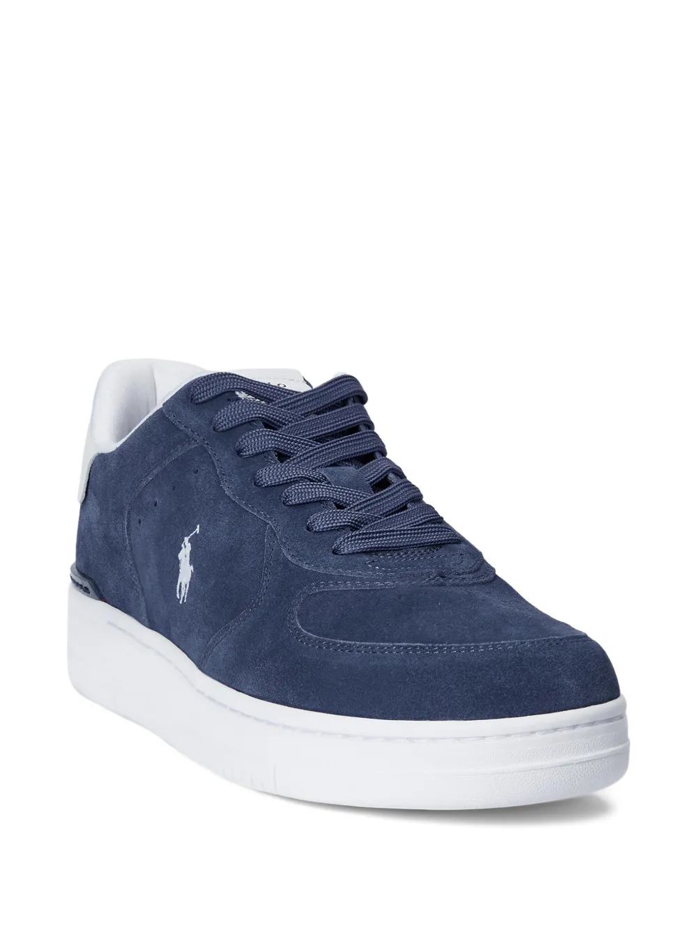 Polo Ralph Lauren Masters Court suede sneakers | Low-Tops | Image 2