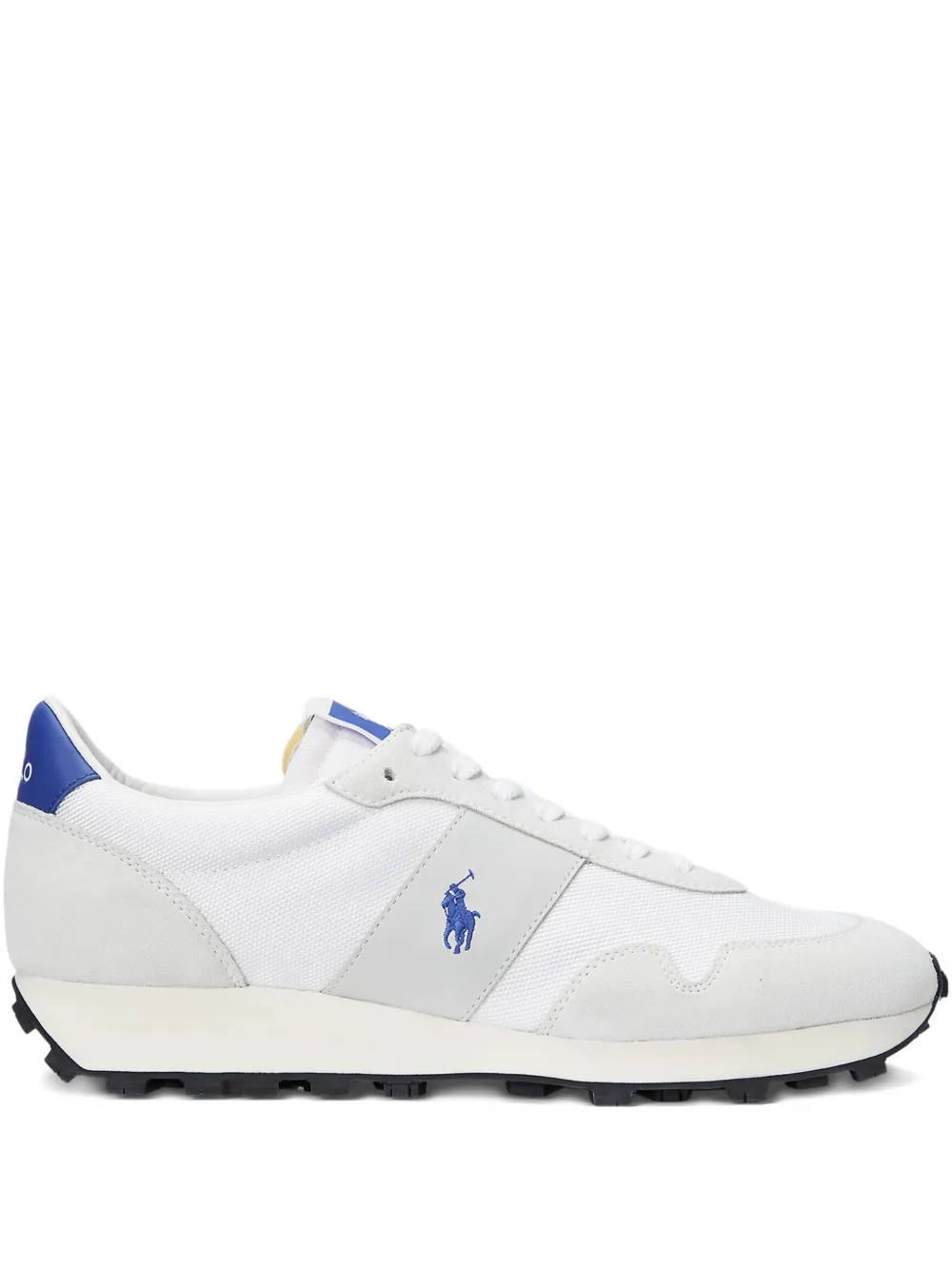 Polo Ralph Lauren Master Court suède sneakers Blauw