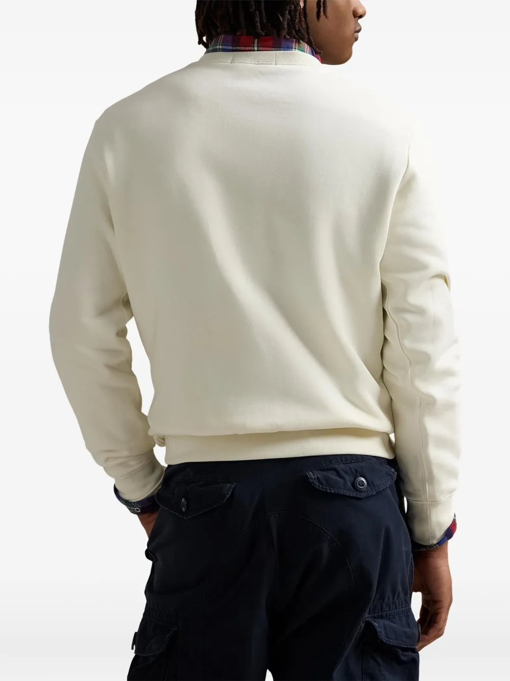 Polo Ralph Lauren Sweater met geborduurd logo Wit