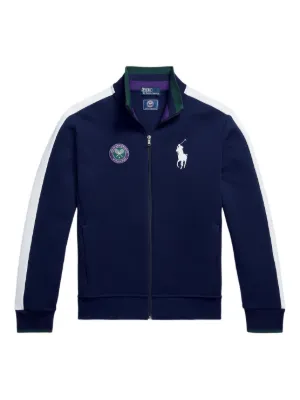 Polo Ralph Lauren Wimbledon Ballperson zip-up Track Jacket | Blue