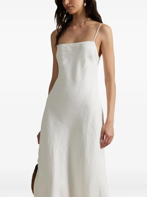 knee length dresses for ladies Ralph Lauren // Linen Double Breasted Dress – VSP Consignment main image 1