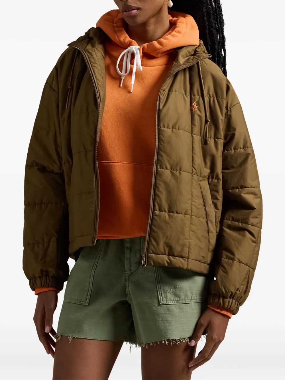 Polo Ralph Lauren Jack met capuchon Bruin