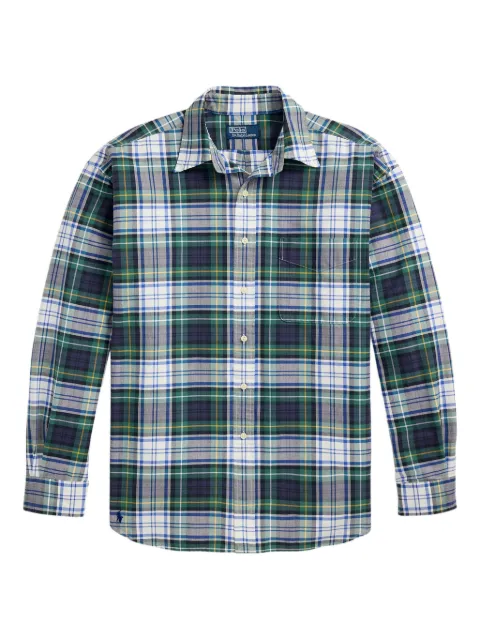 Polo Ralph Lauren plaid long-sleeved shirt