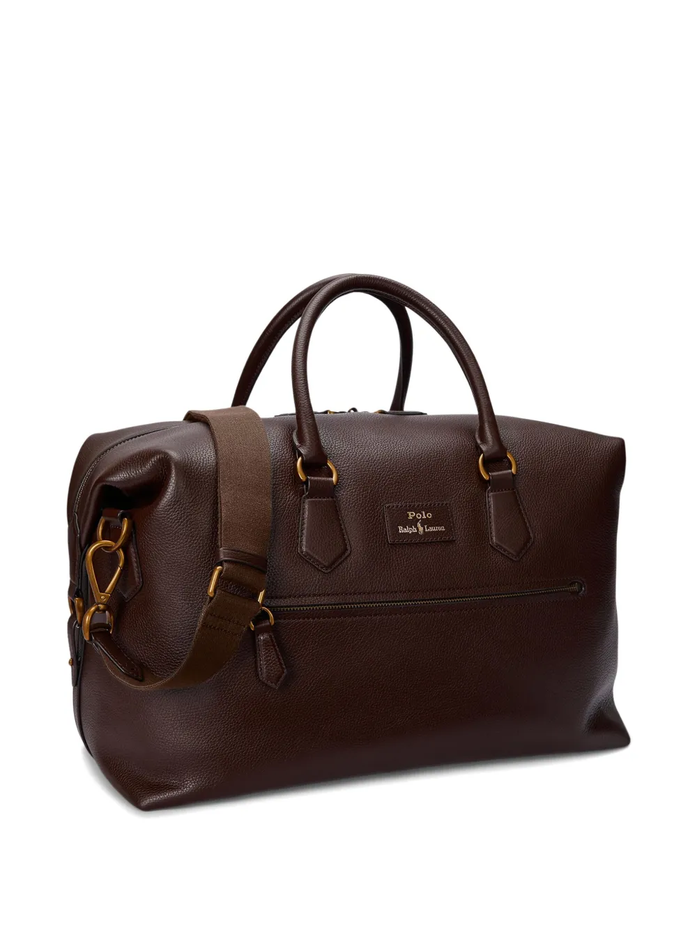 Polo Ralph Lauren pebbled leather bag Bruin