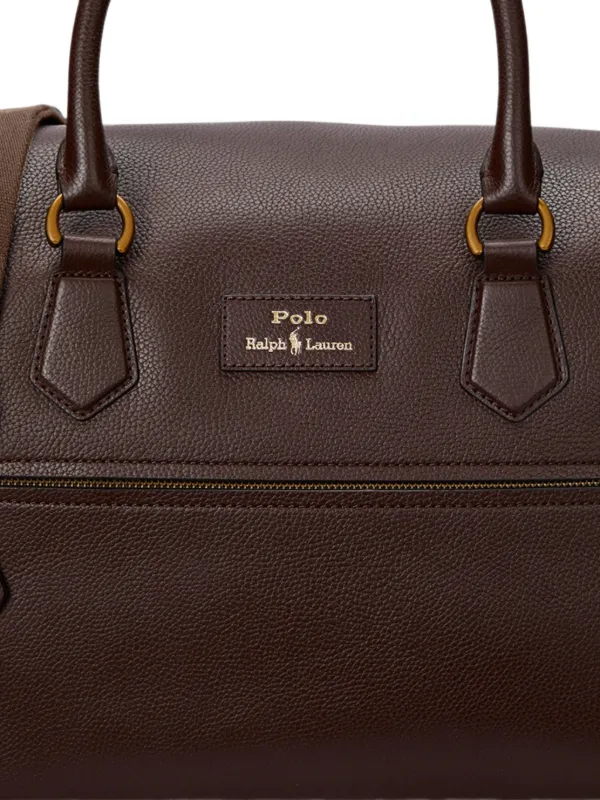 Polo Ralph Lauren レザーダッフルバッグ | ブラウン | FARFETCH JP