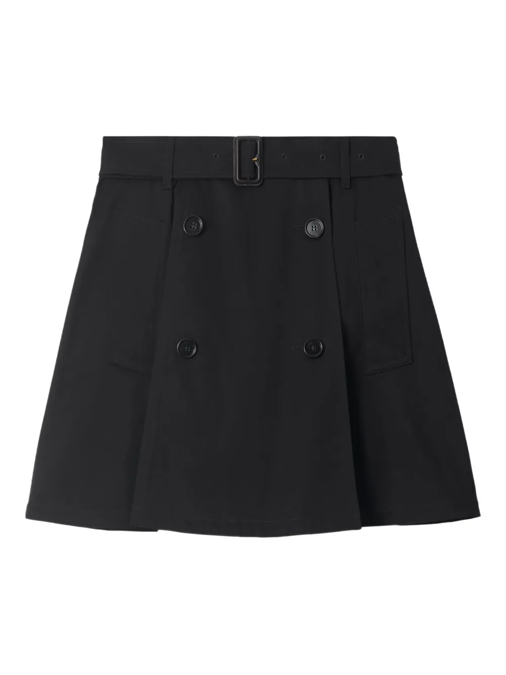 Burberry Leren rok Zwart