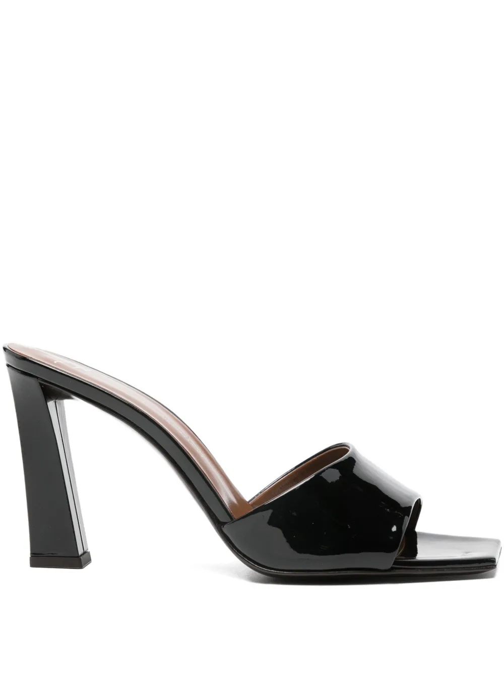 Giuseppe Zanotti Block-heel Square-toe Mules In Animal Print