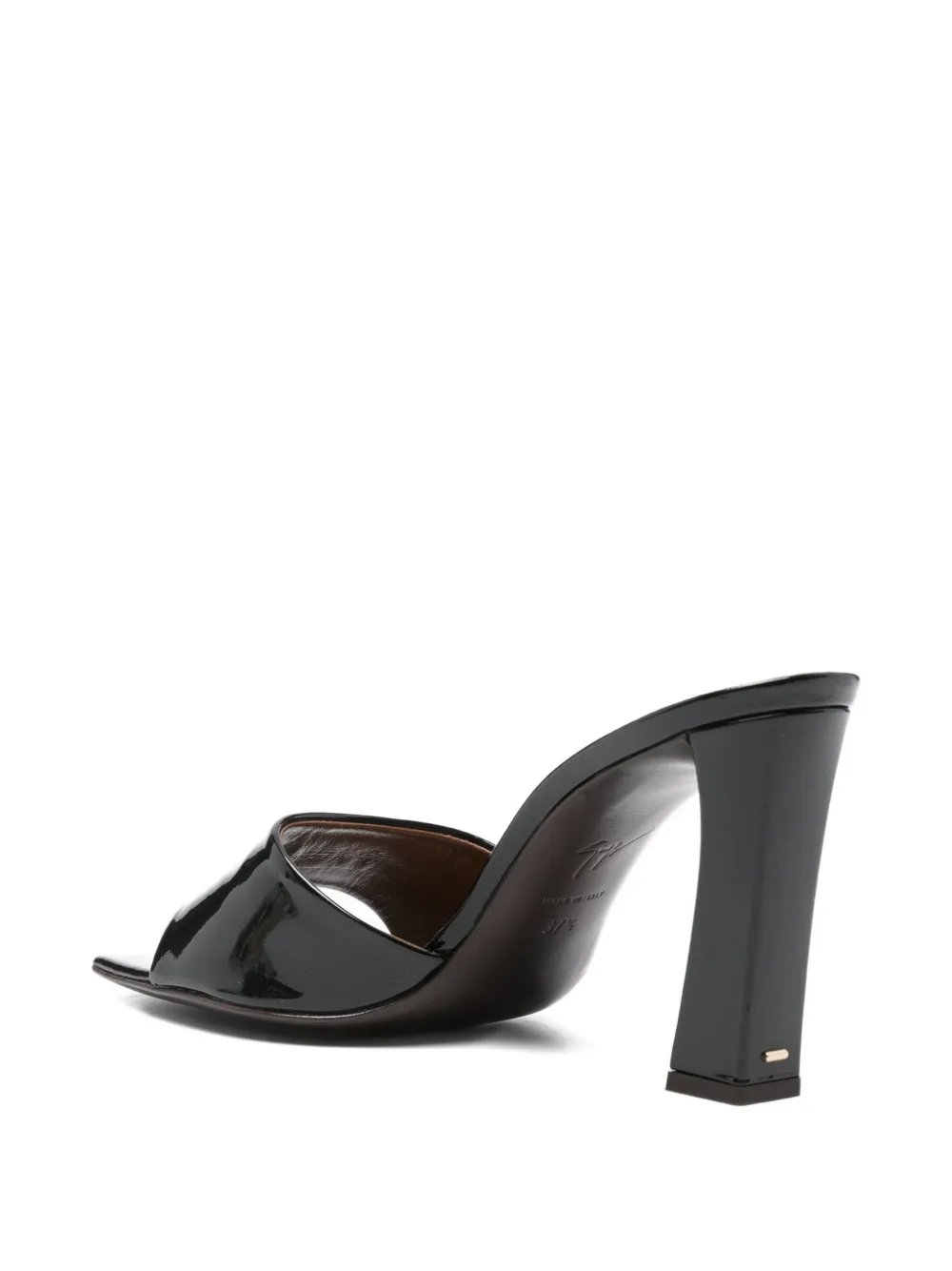 Giuseppe Zanotti Block-heel Square-toe Mules In Animal Print