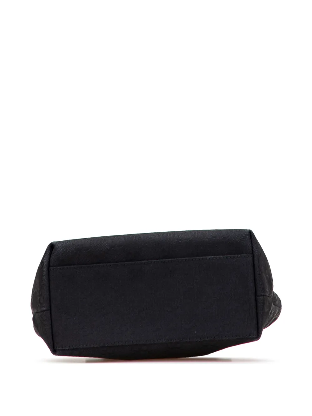 Pre-owned Gucci 2000-2015 Gg Canvas Handbag In Black