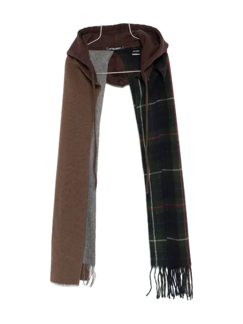 Ottolinger deconstructed-hoodie scarf
