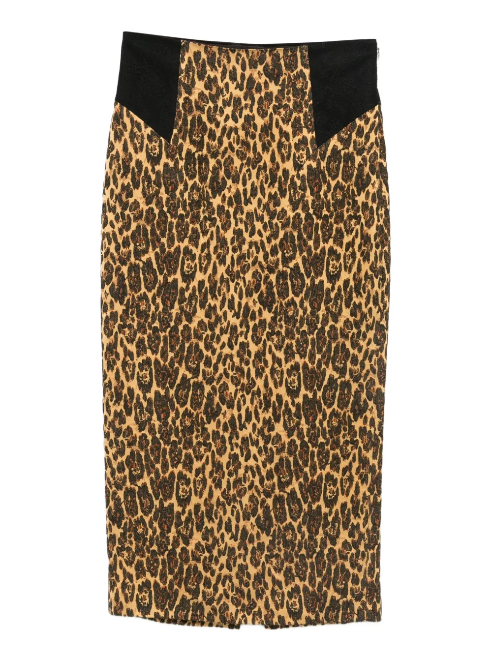 Rochas leopard-print midi skirt | Image 1